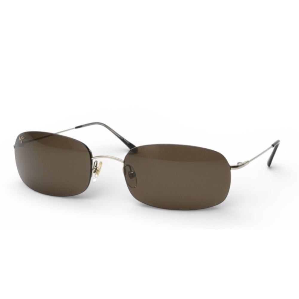 Maui Jim Windward MJ-508-23 Titanium Frame Bronze Polarized Lenses Japan